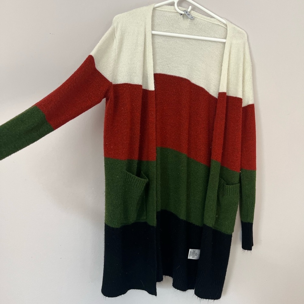 Colorblock Cardigan
